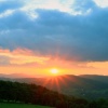 Krkonoše 2012 - západ slunce Rejdice